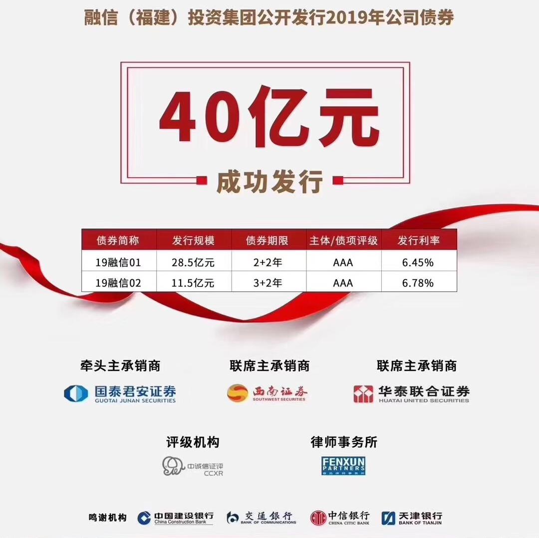 洛阳城发集团完成发行9亿元公司债,利率3.0%