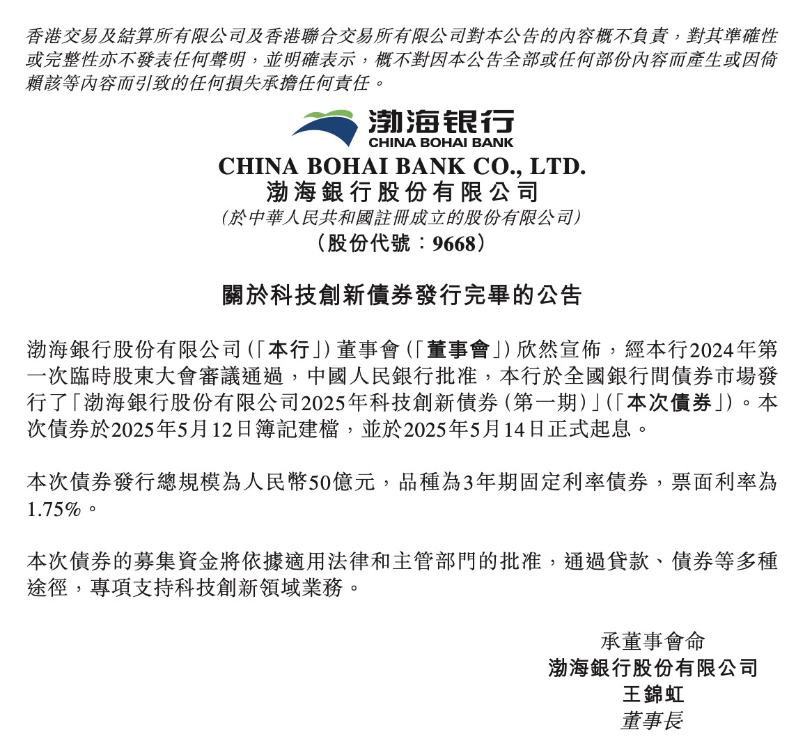 近百家机构发行科技创新债券超2500亿元