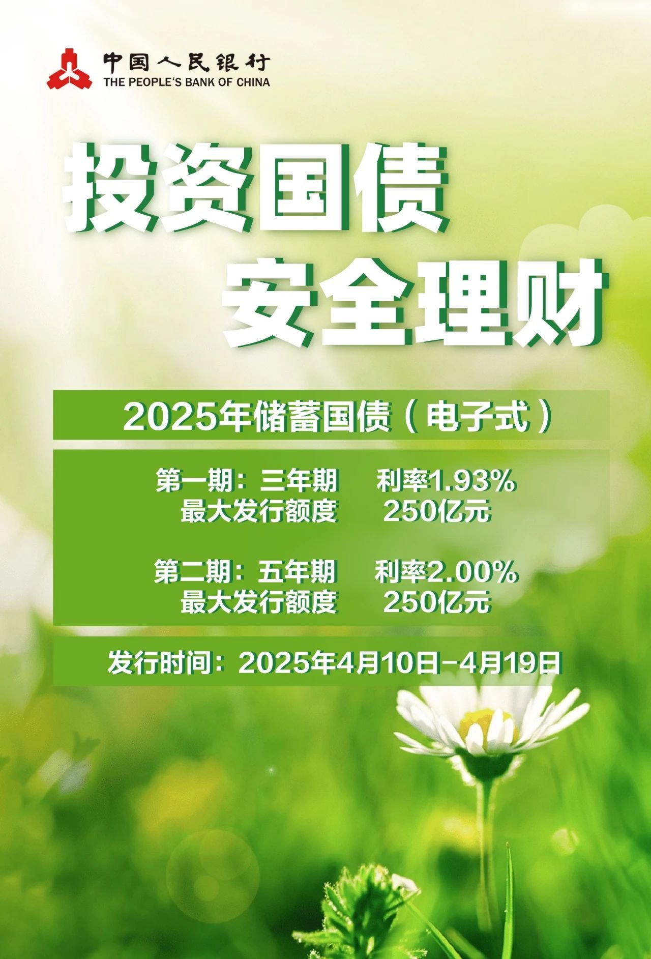 财政部：2025年记账式附息（三期）国债第三次续发行已完成招标